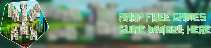 Free aarp games mahjongg