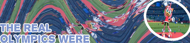 Mario and sonic at the olympic games 2023