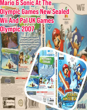 Mario and sonic at the olympic games wii